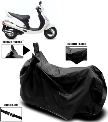 ANTOFY Two Wheeler Cover for Mahindra(Duro DZ, Black)