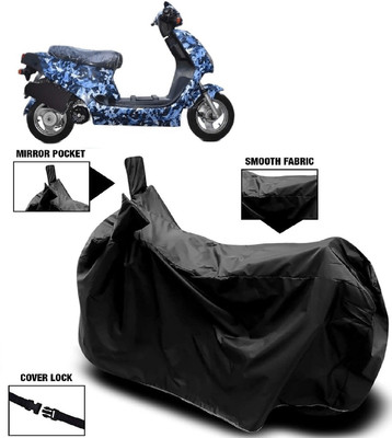 Autoprime Two Wheeler Cover for Hero(Electric AXLHE-20, Black)
