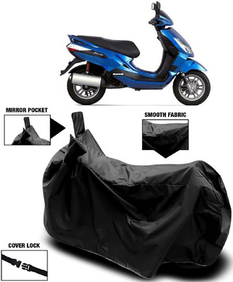 AutoFave Two Wheeler Cover for Bajaj(Blade 125, Black)