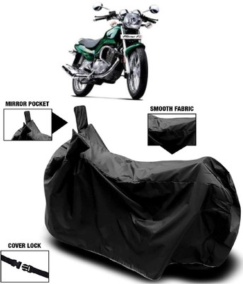 ANTOFY Two Wheeler Cover for TVS(Fiero FX, Black)