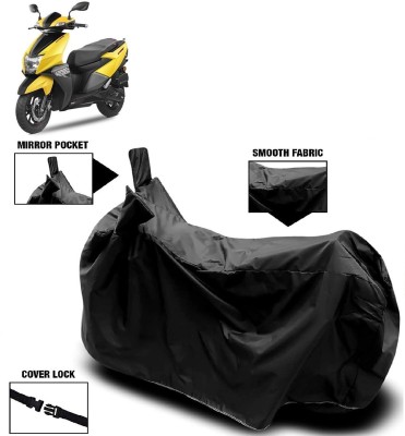 AutoRash Two Wheeler Cover for TVS(NTORQ, Black)