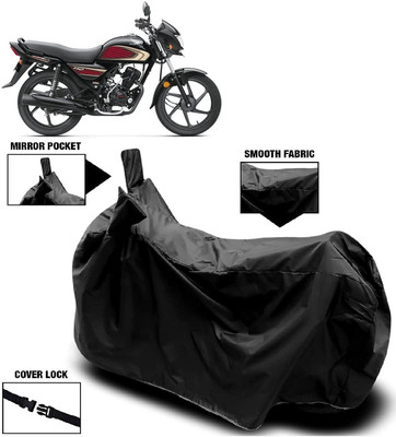 AutoKick Two Wheeler Cover for Honda(Dream Neo, Black)