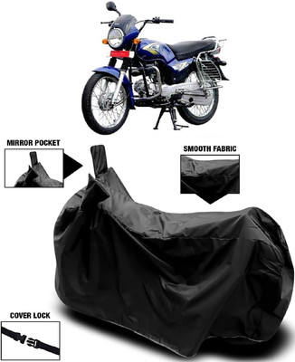 Autoprime Two Wheeler Cover for Kinetic(Boss, Black)