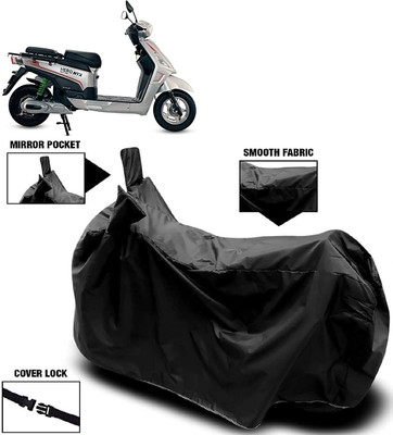 Autoprime Two Wheeler Cover for Hero Electric(Electric NYX, Black)