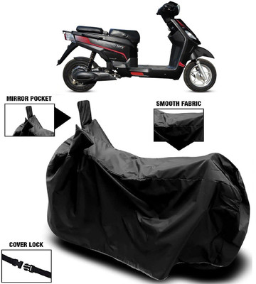 Autoprime Two Wheeler Cover for Hero(Electric NYX HS500 ER, Black)