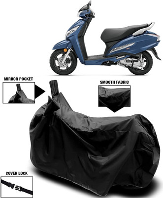 ANTOFY Two Wheeler Cover for Honda(Activa 125, Black)