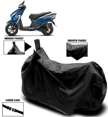 Autoprime Two Wheeler Cover for Honda(Grazia, Black)