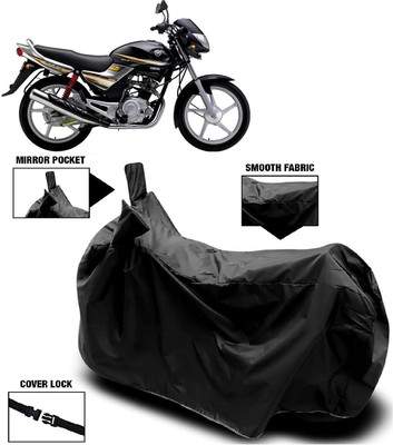 AutoKick Two Wheeler Cover for Yamaha(Libero LX, Black)