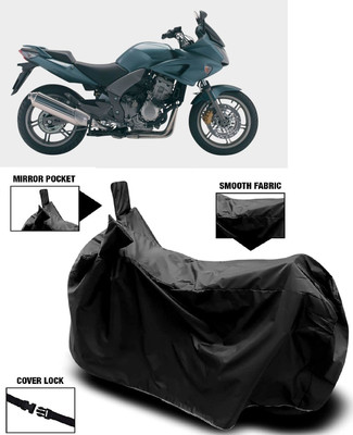 AutoFave Two Wheeler Cover for Honda(CBF 1000, Black)