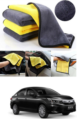 Etradezone Fabric Vehicle Washing  Cloth(Pack Of 2, 640 GSM)