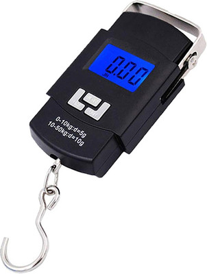 Glancing Luggage Weight Machine- digital luggage weighing scale 382/UGaj Weighing Scale(Black)