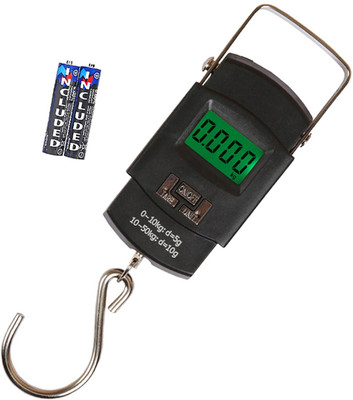 Kelo Suitcase Weighing Machine- digital portable weighing scale 353/KKaj Weighing Scale(Black)
