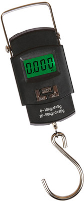 Kelo Electric Weight Machine- electronic luggage weighing scale 118/KKaj Weighing Scale(Black)