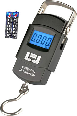 Glancing Suitcase Weighing Scale- digital hand weight machine 357/UGaj Weighing Scale(Black)