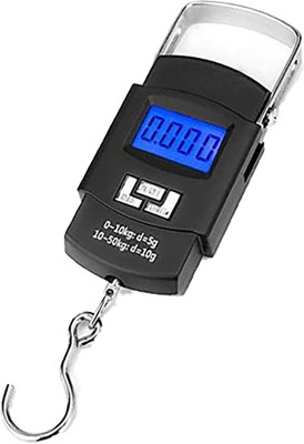 Kelo Suitcase Weighing Machine- digital weighing scale for luggage 298/KKaj Weighing Scale(Black)