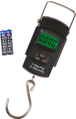 Kelo Weight Scale Machine- portable luggage weighing scale 170/KKaj Weighing Scale(Black)