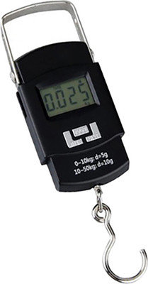QNOVE Portable Digital Luggage Scale With Metal Hook C1439QA Weighing Scale(Black)