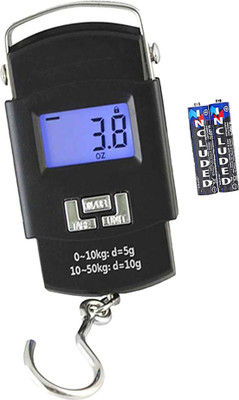 Kelo Portable Weighing Scale- electronic tarazu 95/KKaj Weighing Scale(Black)