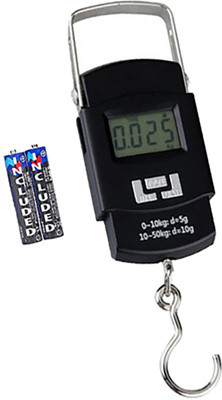 Glancing Luggage Bag Weight Machine- digital weighing machine for luggage 144/UGaj Weighing Scale(Black)