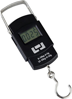 QNOVE Digital Luggage Scale With Metal Hook Hanging Weight Scale C811QA Weighing Scale(Black)