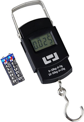 Kelo Digital Portable Weighing Scale- weight checking machine for luggage 184/KKaj Weighing Scale(Black)