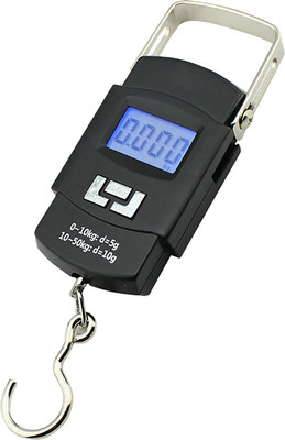 Glancing Hanging Weight Scale- electric luggage weight machine 163/UGaj Weighing Scale(Black)