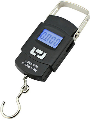 Kelo Weighing Scale For Luggage- digital weighing machine for luggage 411/KKaj Weighing Scale(Black)