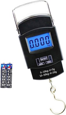 Qozent Luggage Bag Weight Machine- weighing scale for luggage 358/AQaj Weighing Scale(Black)