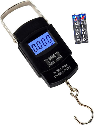 QNOVE 50 Kg Hook Type Digital Led Screen Portable C1144QA Weighing Scale(Black)