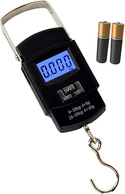 Kelo Hanging Weight Machine- digital hand weight machine 288/KKaj Weighing Scale(Black)