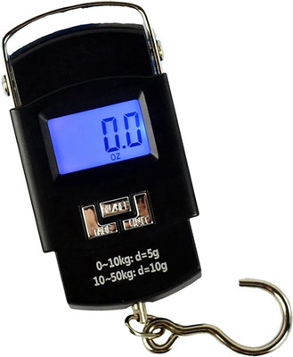 Glancing Luggage Weight Hanging Scale- luggage weight machine 323/UGaj Weighing Scale(Black)