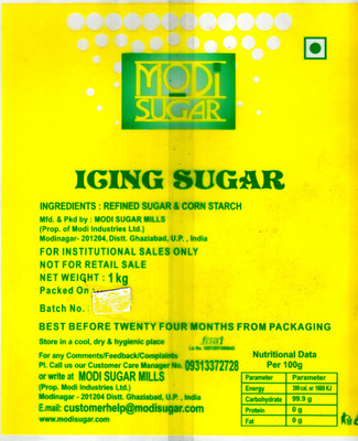 Modi Sugar Modi Icing Sugar (1 Kg Pack) Icing Sugar Powder(1 kg)