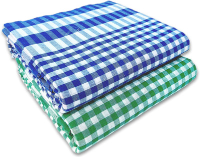 AstDip Cotton 150 GSM Bath Gamcha(Pack of 2)