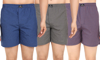 String Checkered Men Boxer