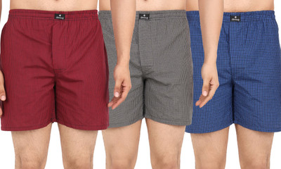 String Checkered Men Boxer