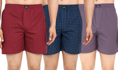 String Checkered Men Boxer