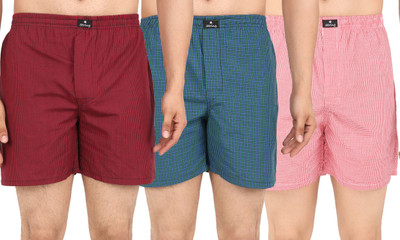 String Checkered Men Boxer