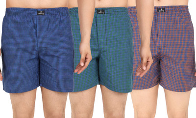 String Checkered Men Boxer