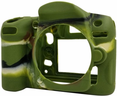 Amabu D7000 camera silicone protective body camera cover for nikon d7000  Camera Bag(Green)