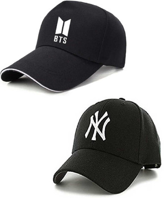 Pramukhraj Enterprise Solid Sports/Regular Cap Cap(Pack of 2)