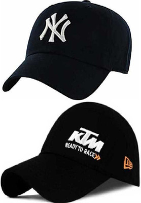 b for u Solid Sports/Regular Cap Cap(Pack of 2)
