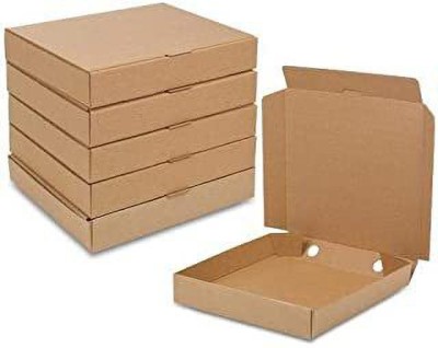 MOHIL ENTERPRISE Corrugated Craft Paper Packaging Box(Pack of 10 Brown)