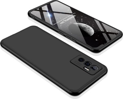 CaseWEB Back Cover for Vivo V23E 5G(Black, Matte Finish, Silicon, Pack of: 1)