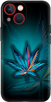 printwhiz Back Cover for APPLE iPhone 13 Mini(Blue, Black)