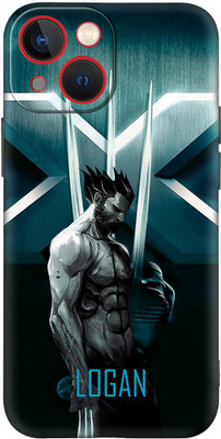 printwhiz Back Cover for APPLE iPhone 13 Mini(Black, Blue)