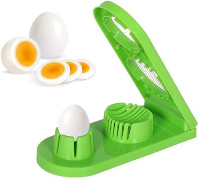 EEG Cutter 2 In 1 Multi-Functional Cutter And Slicer Multi Purpose Egg Slicer(1 Egg Slicer .)