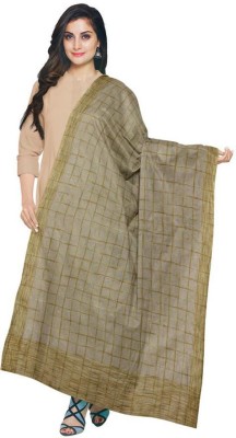 SHREEMAA CREATIONS Pure Cotton Checkered Women Dupatta