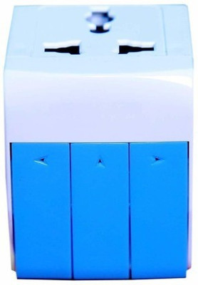 DN BROTHERS 10 Way Universal Multi Plug Travel Adapter with Individual Switch Indicator DN01 Universal 3 Way Multiplug Adaptor With Individual Switch - Multi Socket DN08 Three Pin Plug(Multicolor) DN BROTHERS 10 Way Universal Multi Plug Travel Adapter with Individual Switch Indicator DN01 Universal 3 Way Multiplug Adaptor With Individual Switch - Multi Socket DN08 Three Pin Plug(Multicolor)