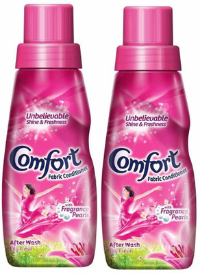 Comfort Fabric conditioner 210ml Lily fresh 2 unit (Total-02)(2 x 210 ml)