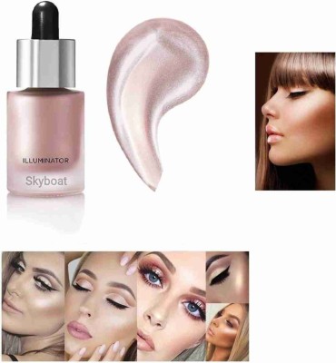 SKYBOAT BEST ICONIC SUPER QUALITY LIQUID ICONIC HIGHLIGHTER Highlighter(PINK)